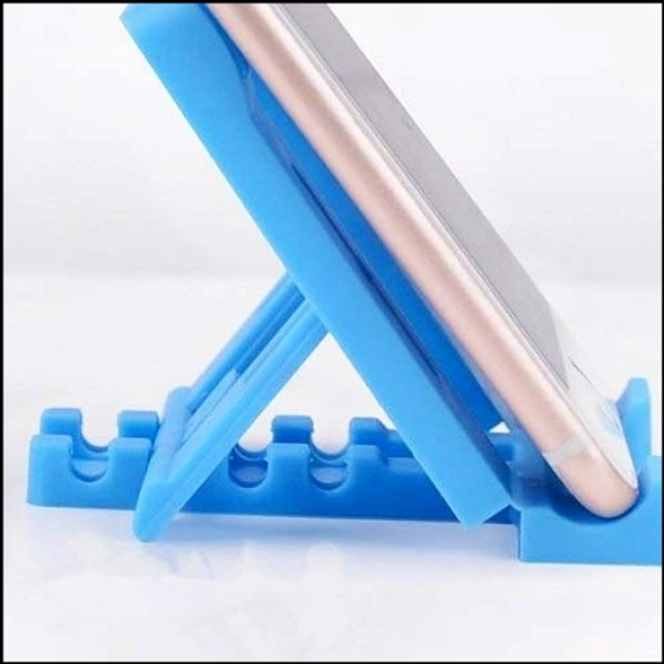 Adjustable 4 Steps Foldable Mobile Stand Holder (1 pc) (no box)